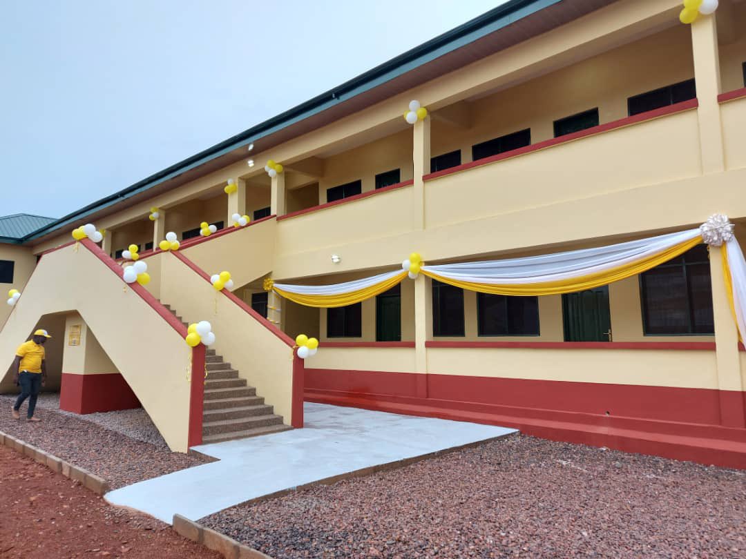 Ibrahim inspected the massive 1,600-bed dormitory at TAMASCO