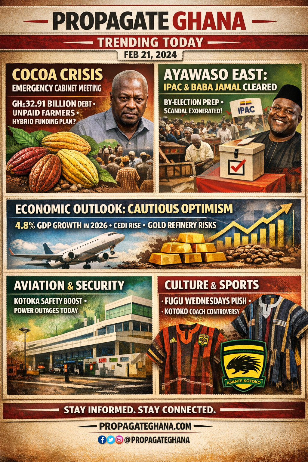 Top trends in Ghana today: